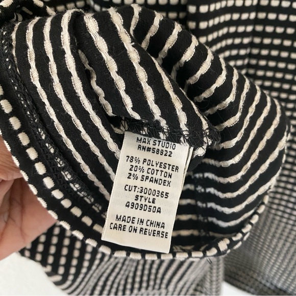 MAX STUDIO black and white dress - Picture 7 of 12